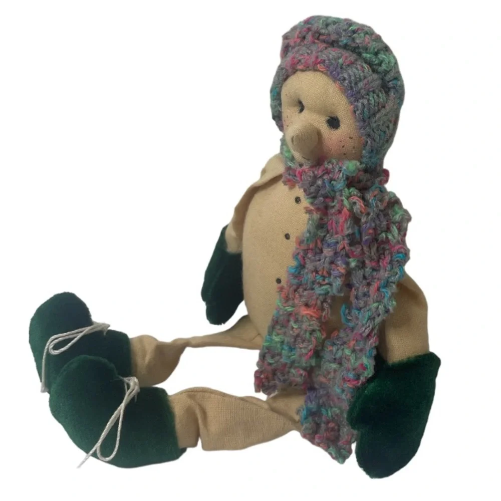 Hand Crafted snowman whimsical